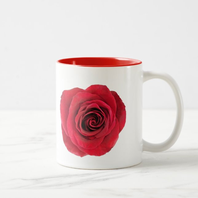 Red Rose Classic Mug (Right)
