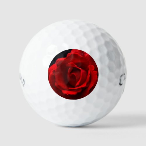 Red Rose css gbcna Golf Balls