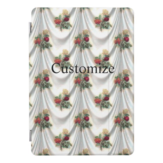 Red rose curtain Thunder_Cove iPad Pro Cover (Front)
