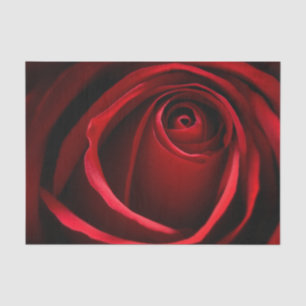 Red Rose Custom 10lb Tissue Paper, White Paper