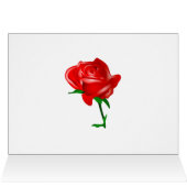 Red Rose Day Greeting Cards (Inside Horizontal (Top))