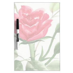 Red Rose Dry Erase Board