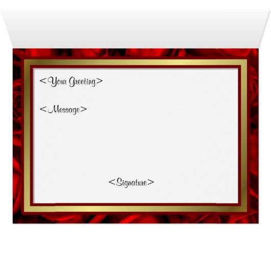 Red Rose Elegance (Inside Horizontal (Bottom))