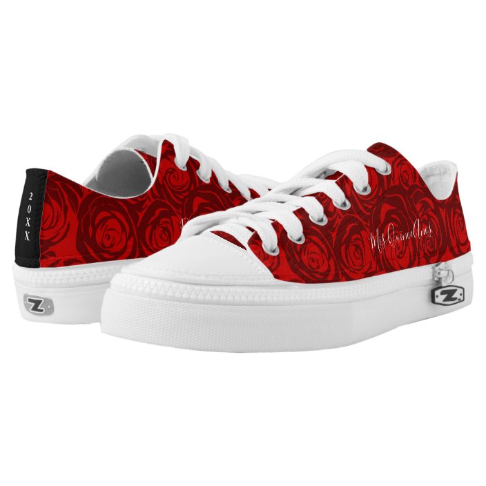 red rose sneakers