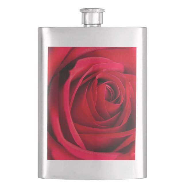 Red Rose Flask (Front)