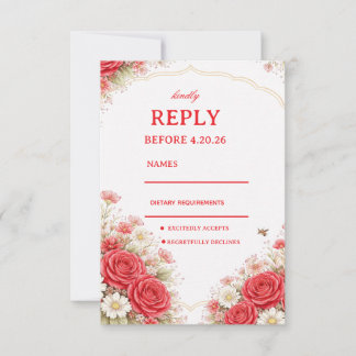 Red Rose Floral Response