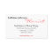 Red Rose - Florist business cards