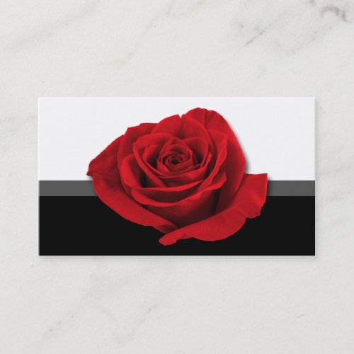 Red Rose - Florist business cards