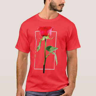 Red Rose Flower (2)  T-Shirt