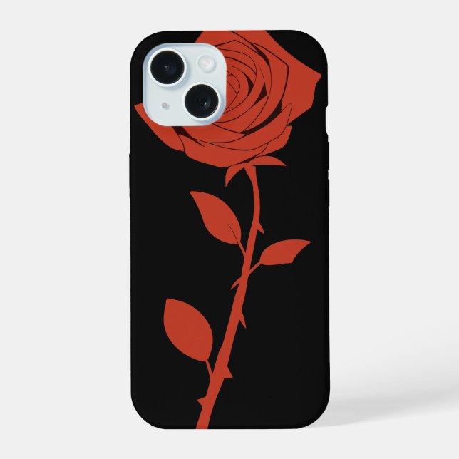 Red rose flower cases (Back)