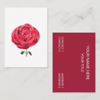 Red Rose Flower Floral Rose