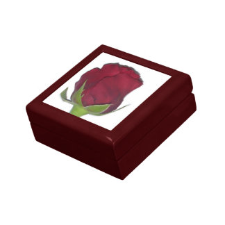 Red Rose Flower Gift Box