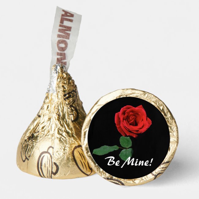 Red Rose Flower Valentine Hershey®'s Kisses®