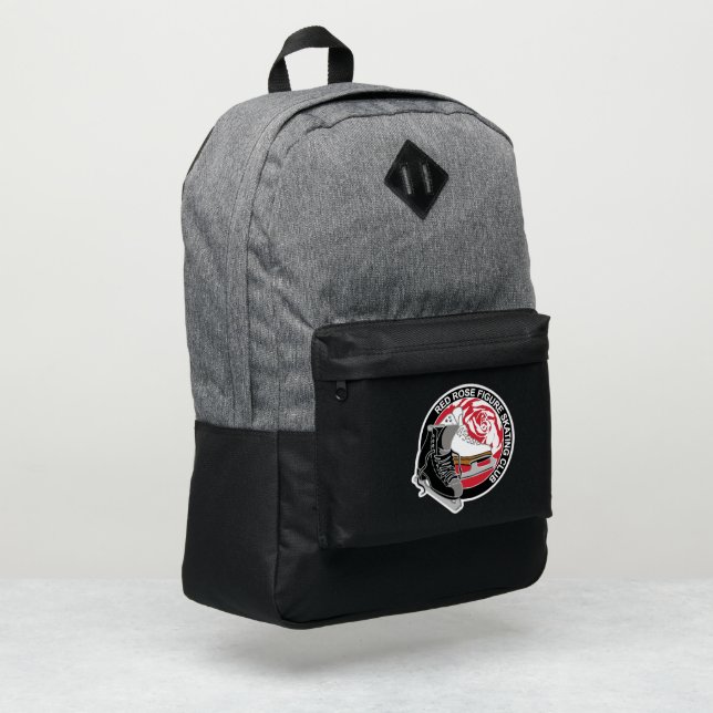 Red Rose FSC Logo Backpack (Left Corner)