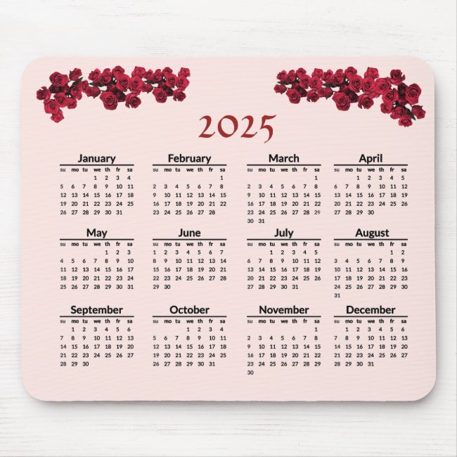 Red Rose Garden Flowers 2025 Floral Calendar