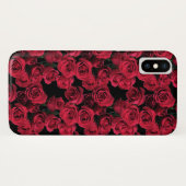 Red Rose Garden Flowers Floral iPhone X Case (Back (Horizontal))