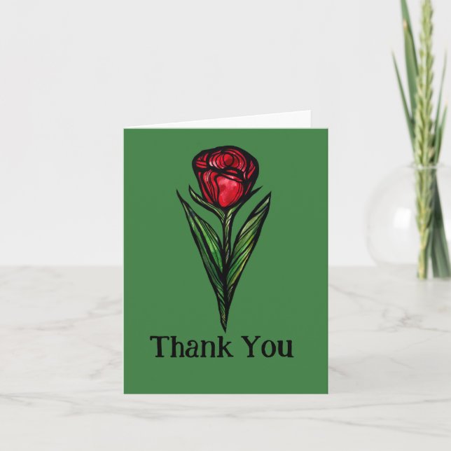 Red Rose Gardener                                  Card (Front)