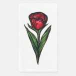 Red Rose Gardener                                  Paper Guest Towels