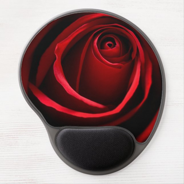 Red Rose Gel Mousepad (Front)