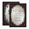 Red Rose Gothic Wedding Bridal Shower Antique Gold