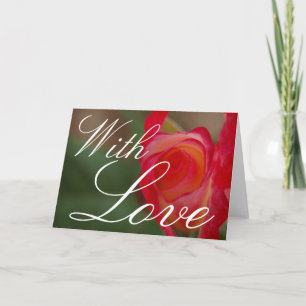 Red Rose Greeting Card