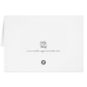 Red Rose Greeting Cards (Back Horizontal)