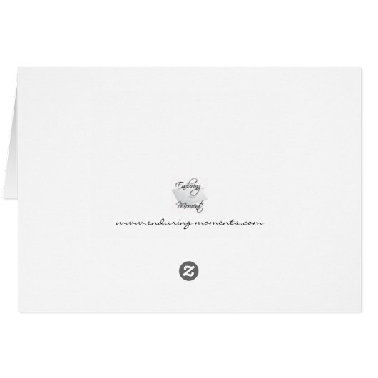 Red Rose Greeting Cards (Back Horizontal)