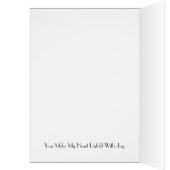 Red Rose Heart - notelet / card (Inside (Left))