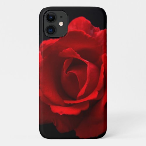 Red Rose iphcna iPhone 11 Case