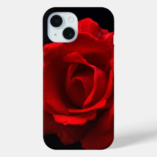 Red Rose iphcna iPhone 15 Case