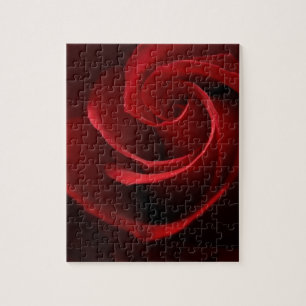Red Rose Jigsaw Puzzle
