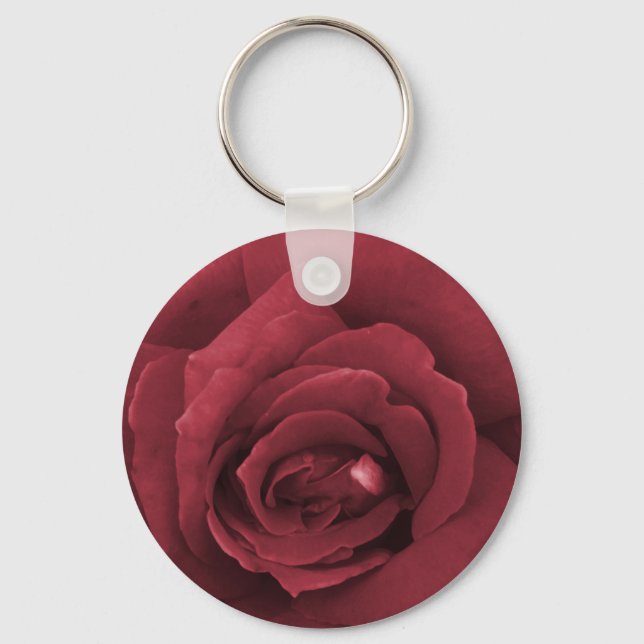 red rose keychain (Front)