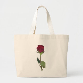 Red Rose Large Tote Bag