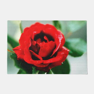 Red Rose Love Doormat