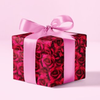 Red Rose Love Romantic Elegant Chic Floral Flower