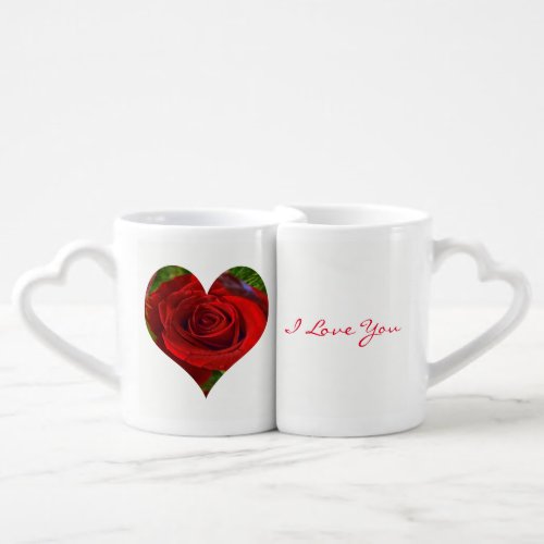 Red Rose Lovers mug