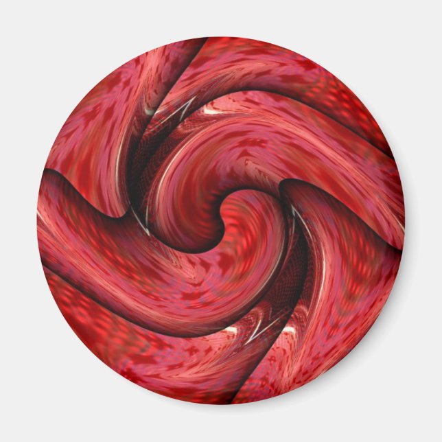 Red Rose Magnet (Front)