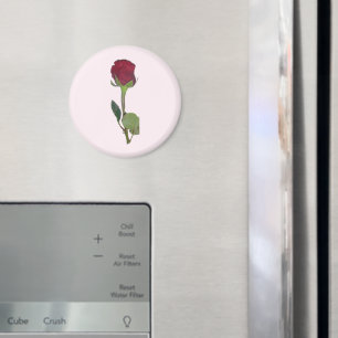 Red Rose Magnet