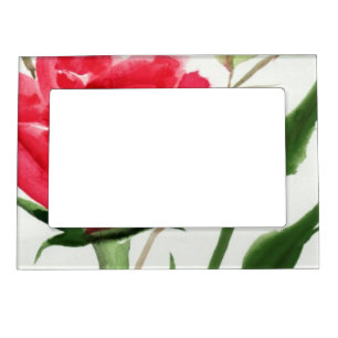 Red Rose Magnetic Frame