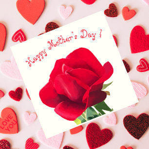 Red rose - mother’s day