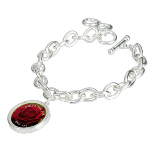 Red Rose Mother’s Day Necklace Bracelet