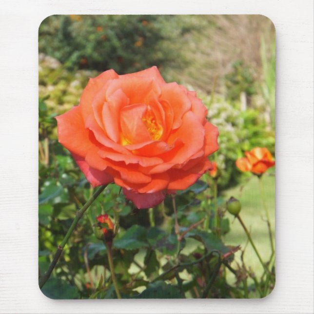 Red Rose mousepad (Front)