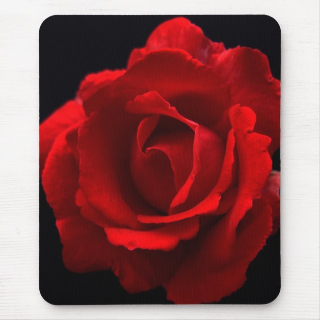 Red Rose mpa Mouse Pad (Front)