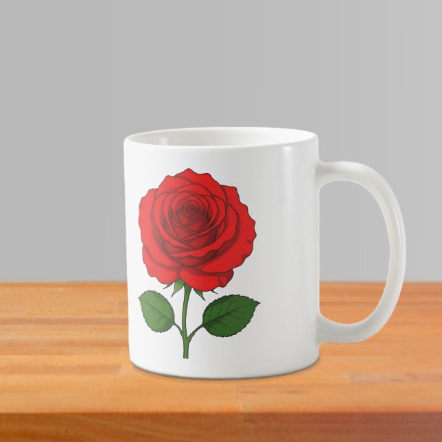 Red Rose Mug (Creator Uploaded)