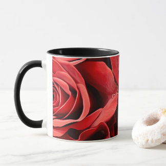 Red Rose mug