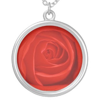 Red Rose Necklace by ggbythebay at Zazzle