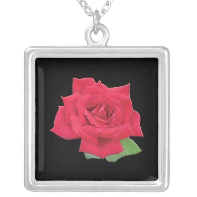 Red Rose Necklace (Front)
