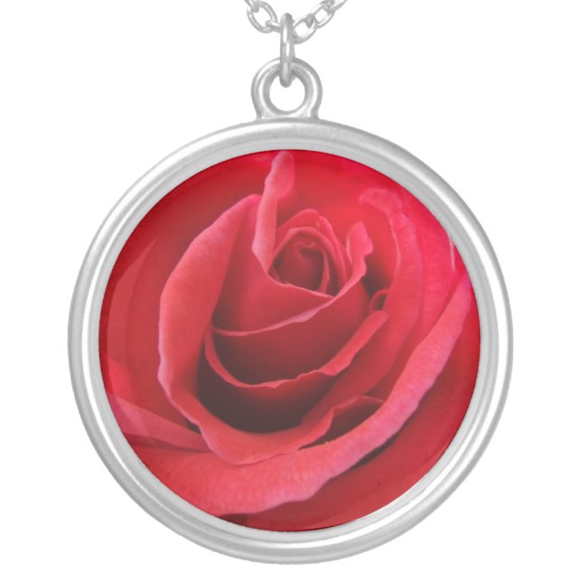 Red Rose Necklace (Front)