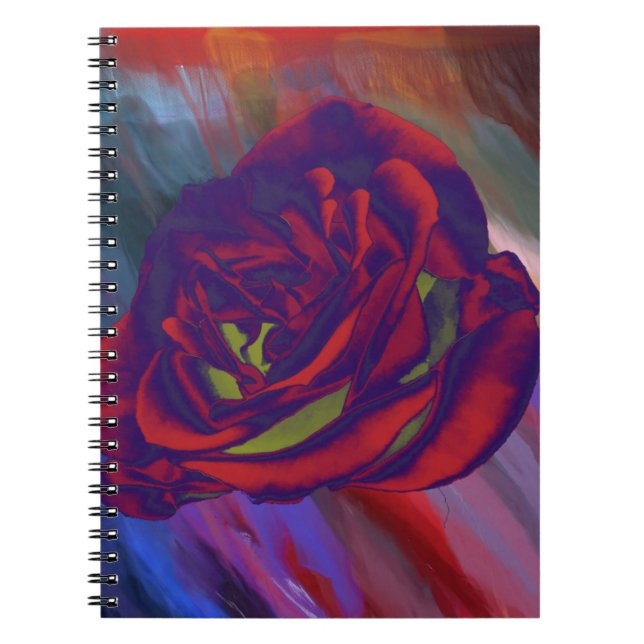 Red Rose Notebook (Front)