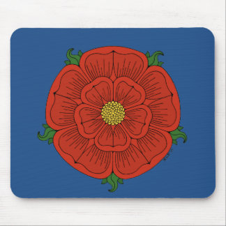Red Rose of Lancaster Mouse Pad